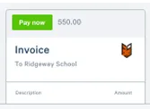 Invoicing services